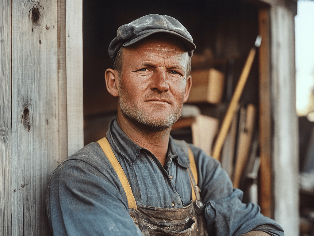 Hantverkare | Till scener från 1958 | Man 35-45 år