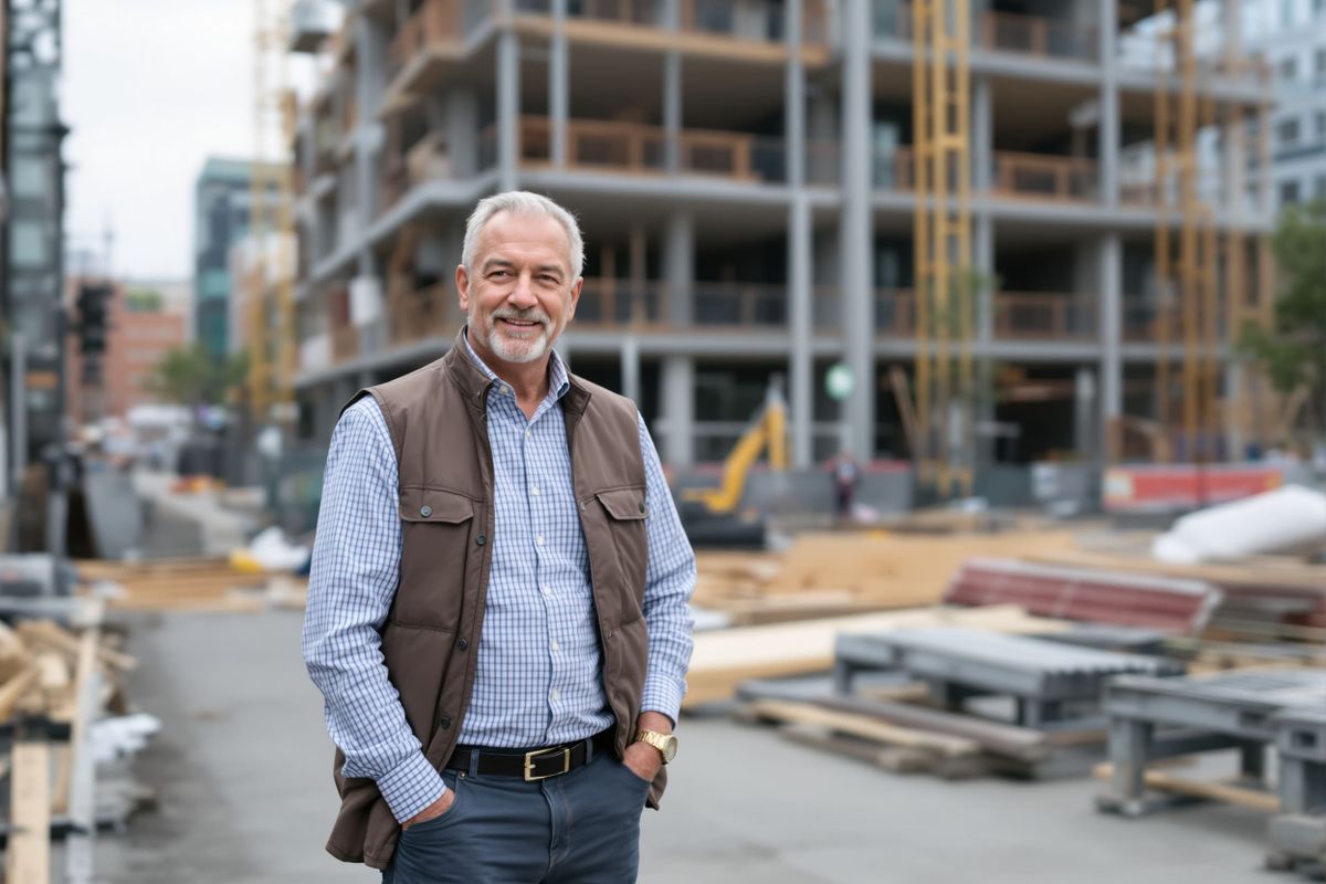 Man 50-60 år sökes för fotografering för byggföretag