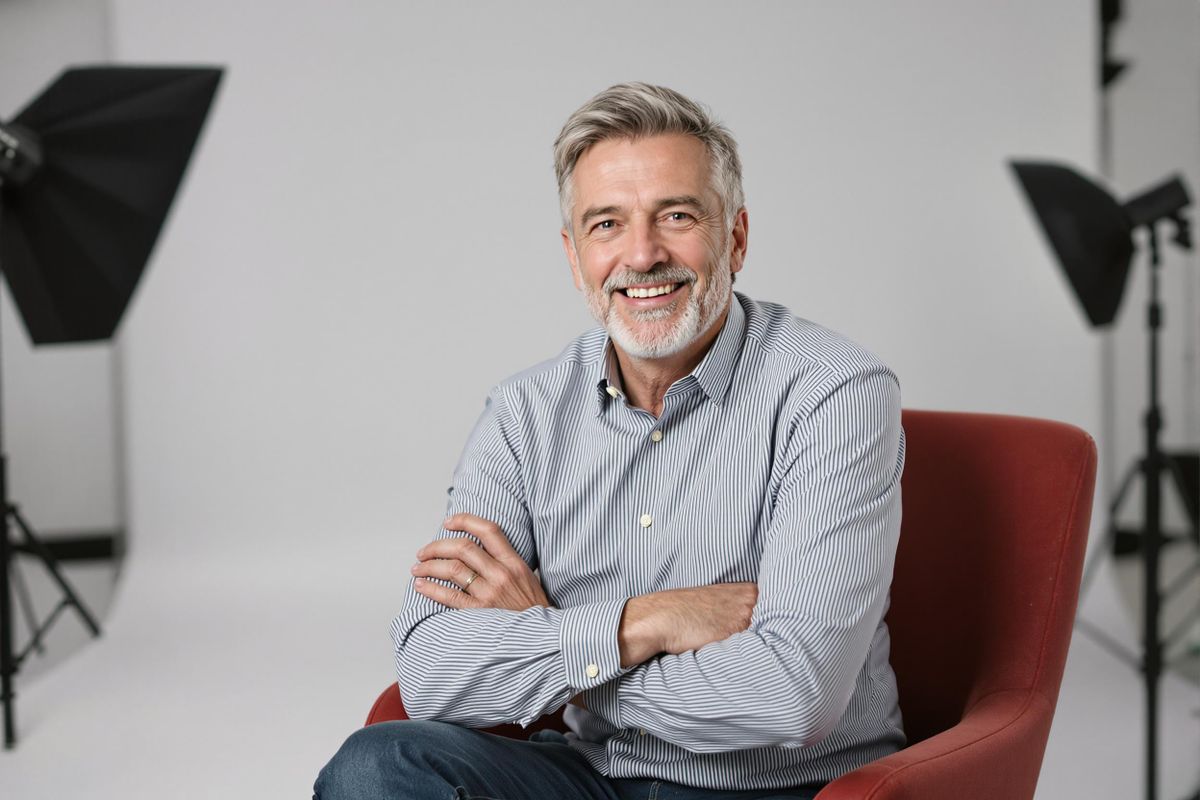 Man 50 år sökes för stillbildsfotografering i Stockholm