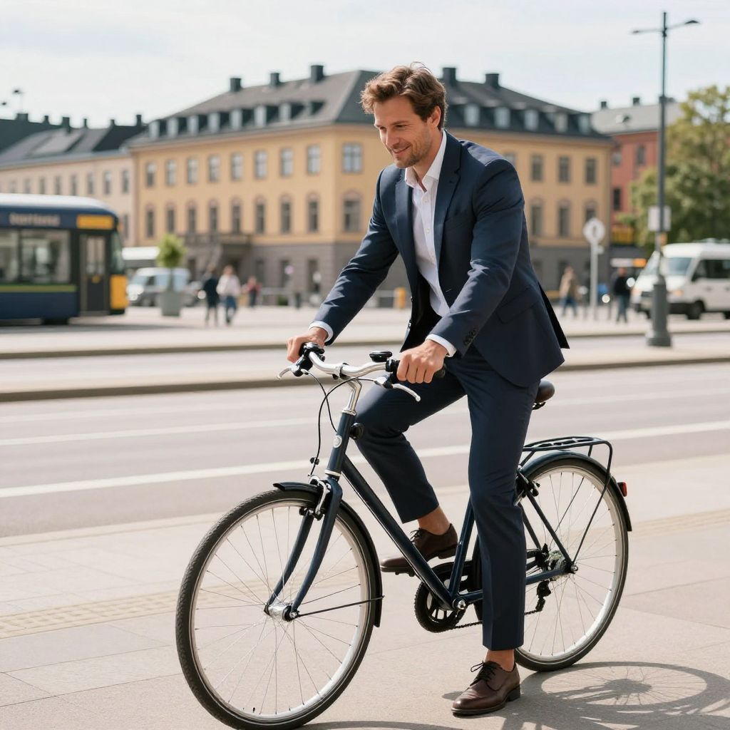 Man 20–60 år sökes till cykelscen i Malmö (999 kr)