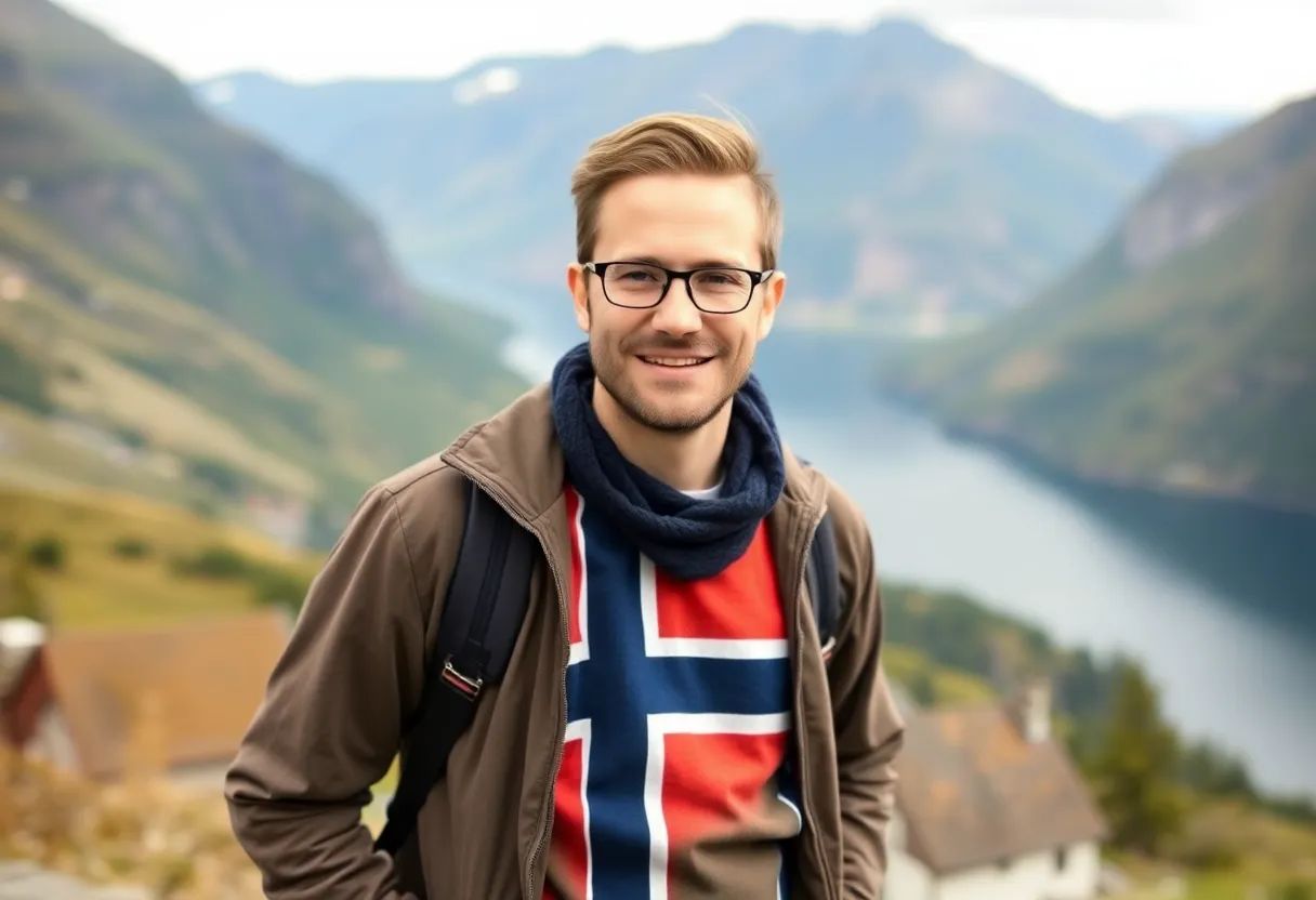 Norska person för filmning