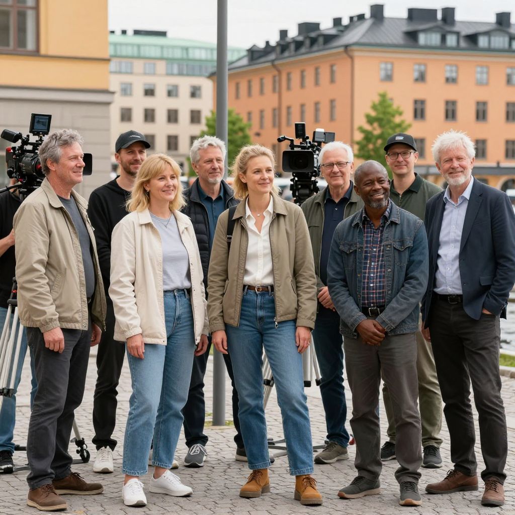 Många statister sökes till reklamfilm för globalt energibolag i Stockholm