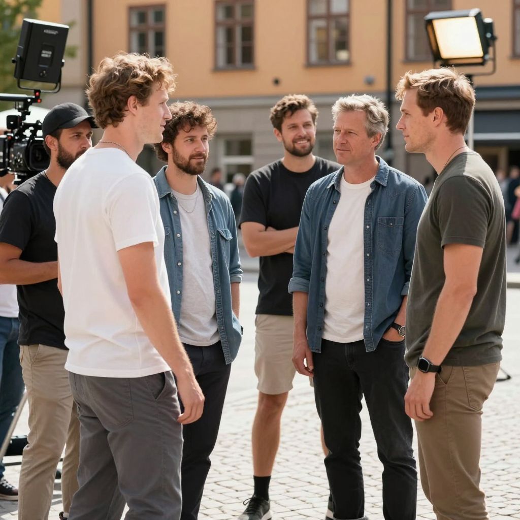 Manliga statister 20–40 år sökes till reklamfilm i Stockholm (3 juni)