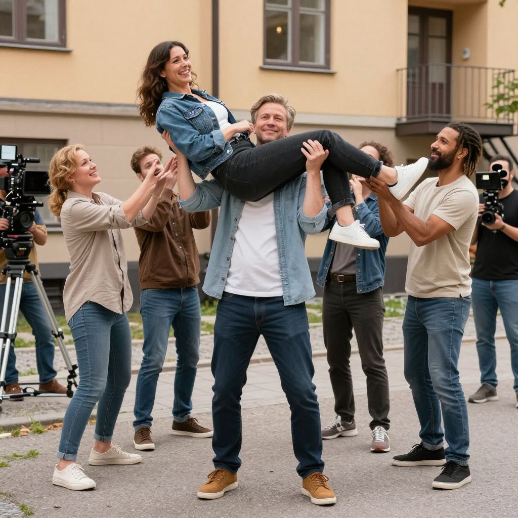 Starka män ca 40 år sökes som statister till reklamfilm i Stockholm