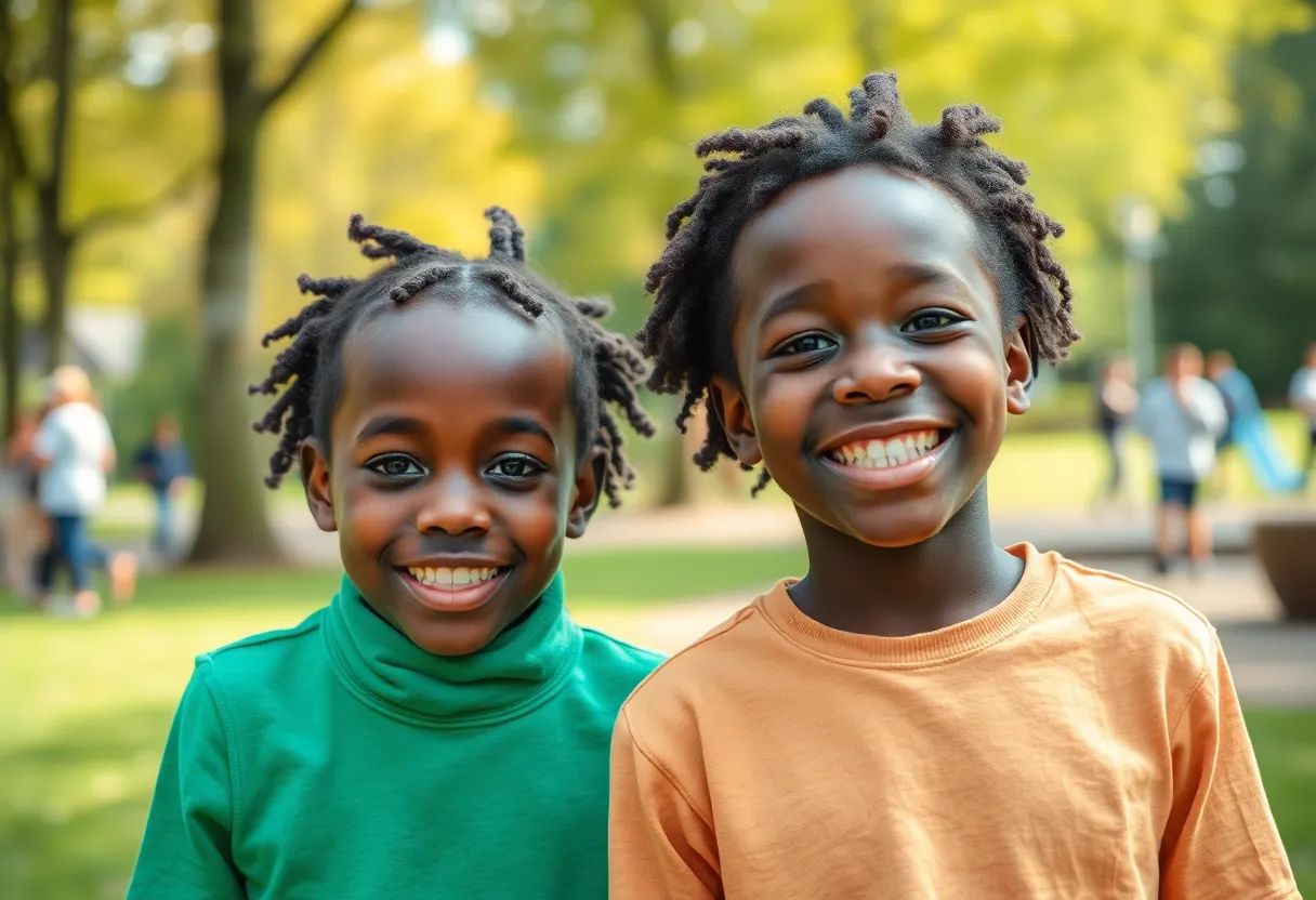 2 Afrikanska pojkar sökes till utbildningsfilm