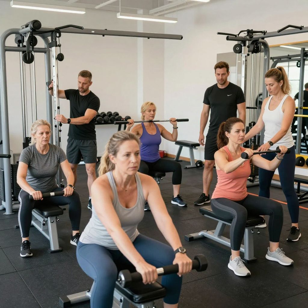 25–55-åringar sökes till gymfotografering för bildbyrå (halvdag, Stockholm)