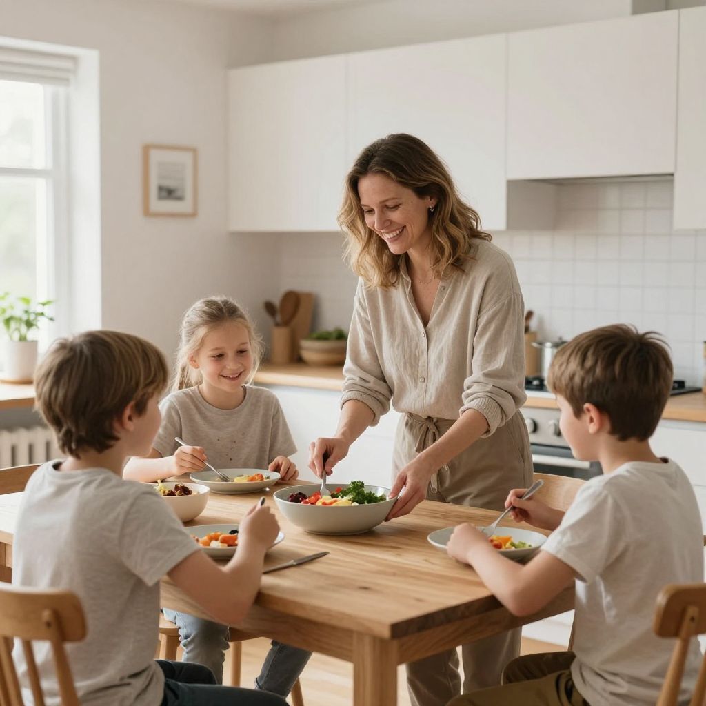 Mamma eller pappa med barn 4–17 år sökes till reklaminspelning för matföretag