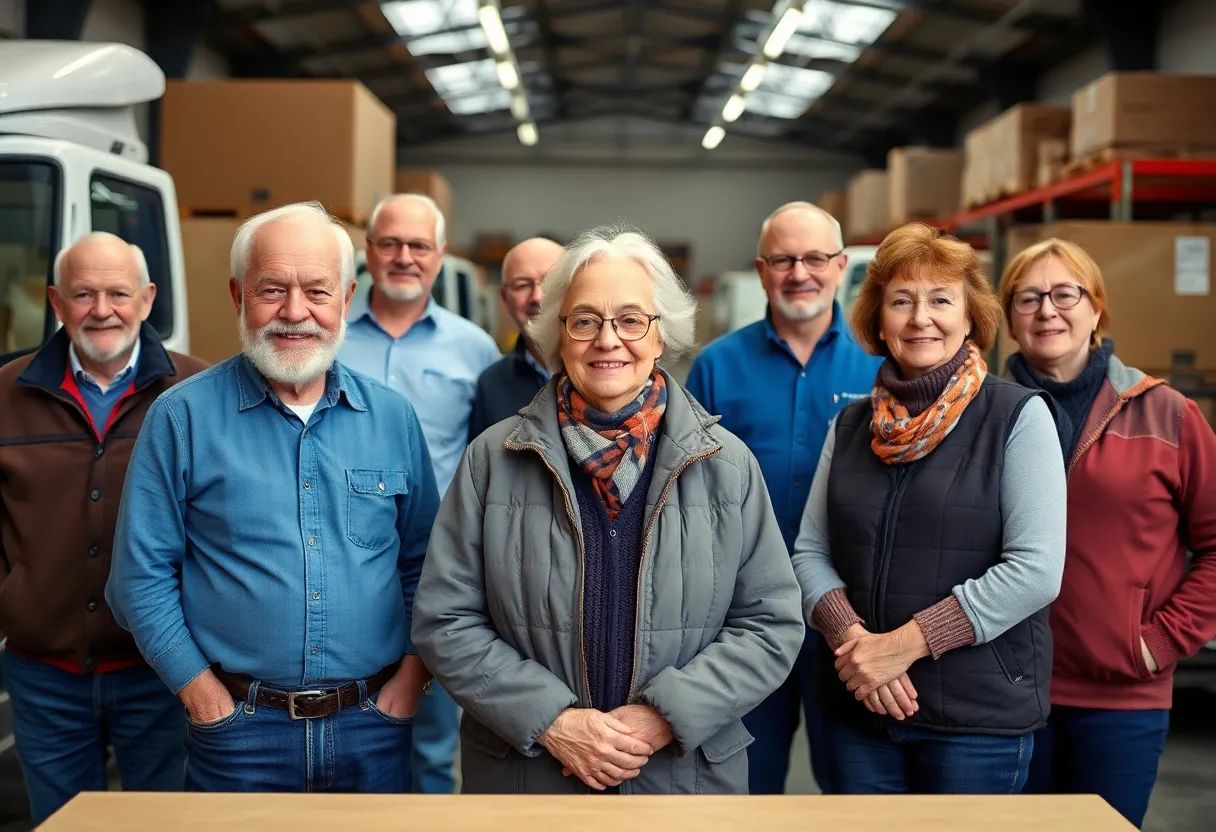 Män & kvinnor 60-80 år sökes för fotografering för nordiskt logistikföretag