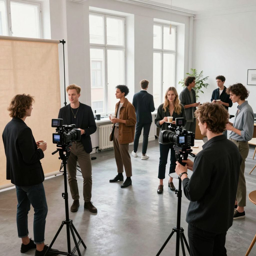Intresseanmälan: Halvdag med selftape-inspelning & fotografering i Stockholm