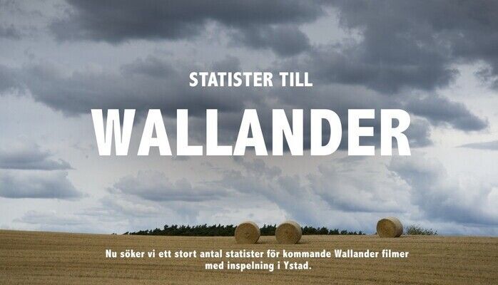 Statister sökes för nattinspelning av Wallander i Ystad