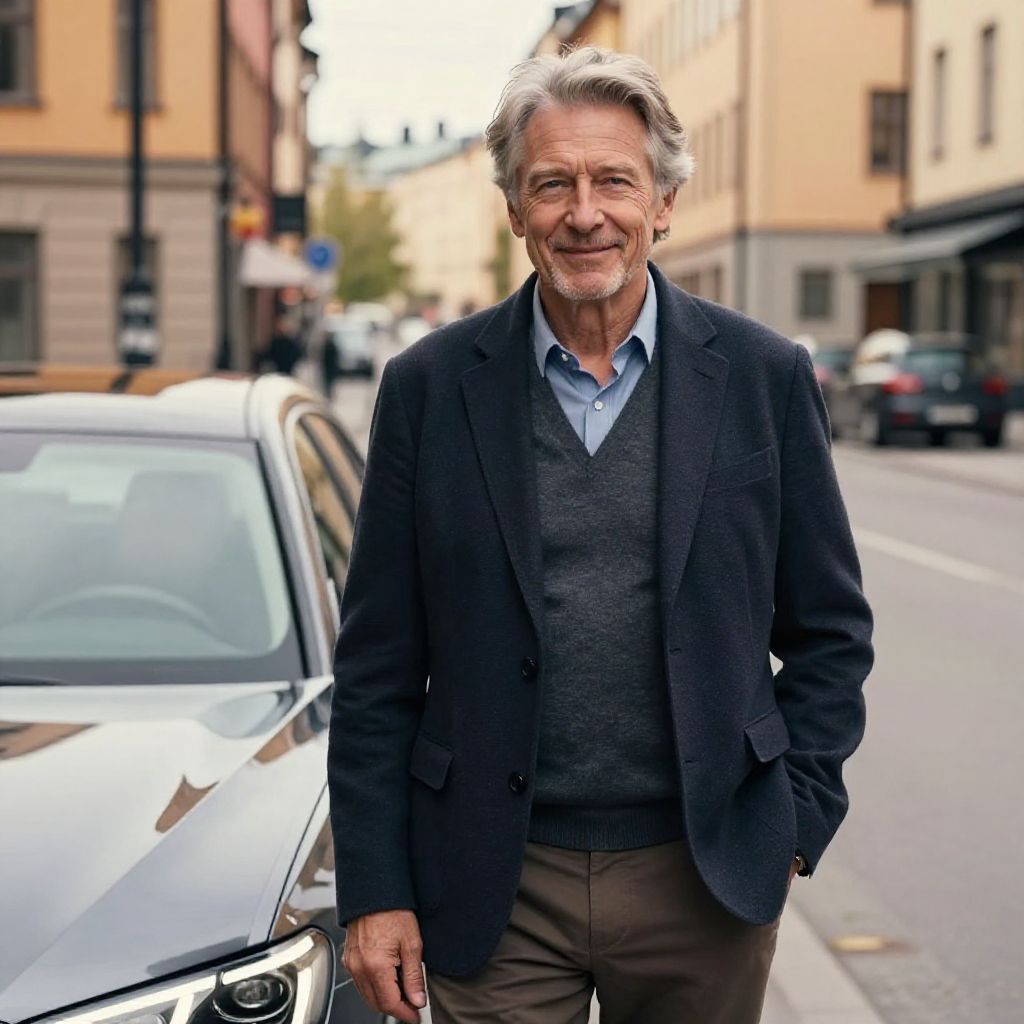 Man 70–80 år sökes för bilreklam i Stockholm