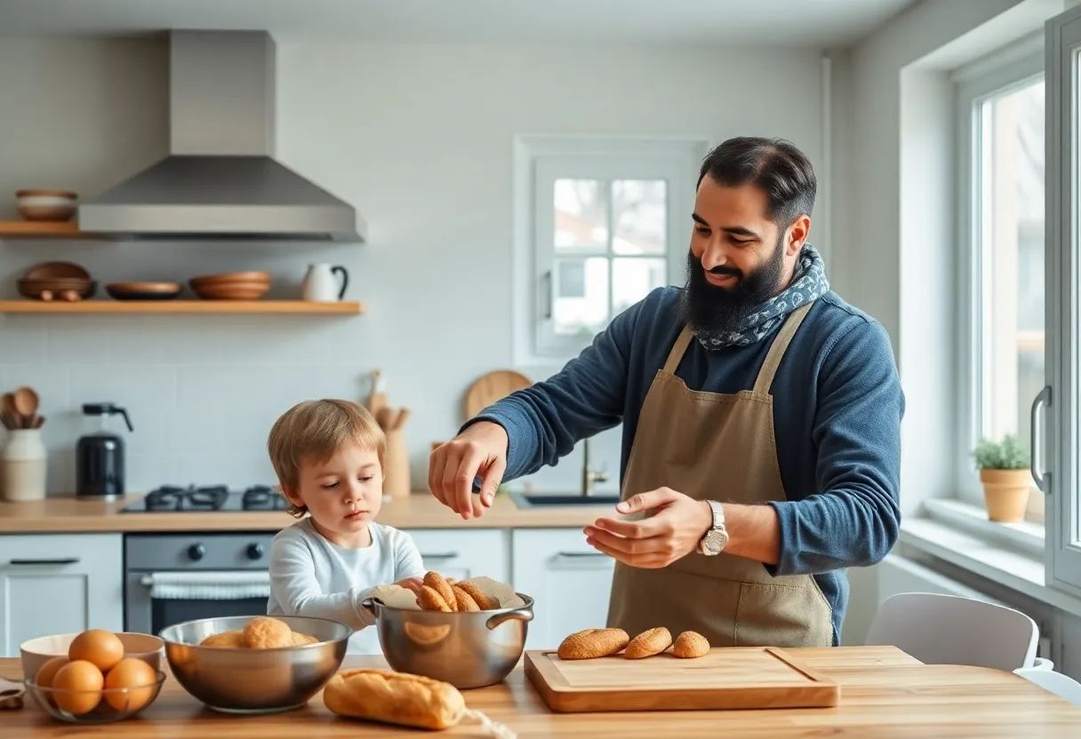 Pappa med ursprung från Mellanöstern sökes till reklamfilm i Stockholm