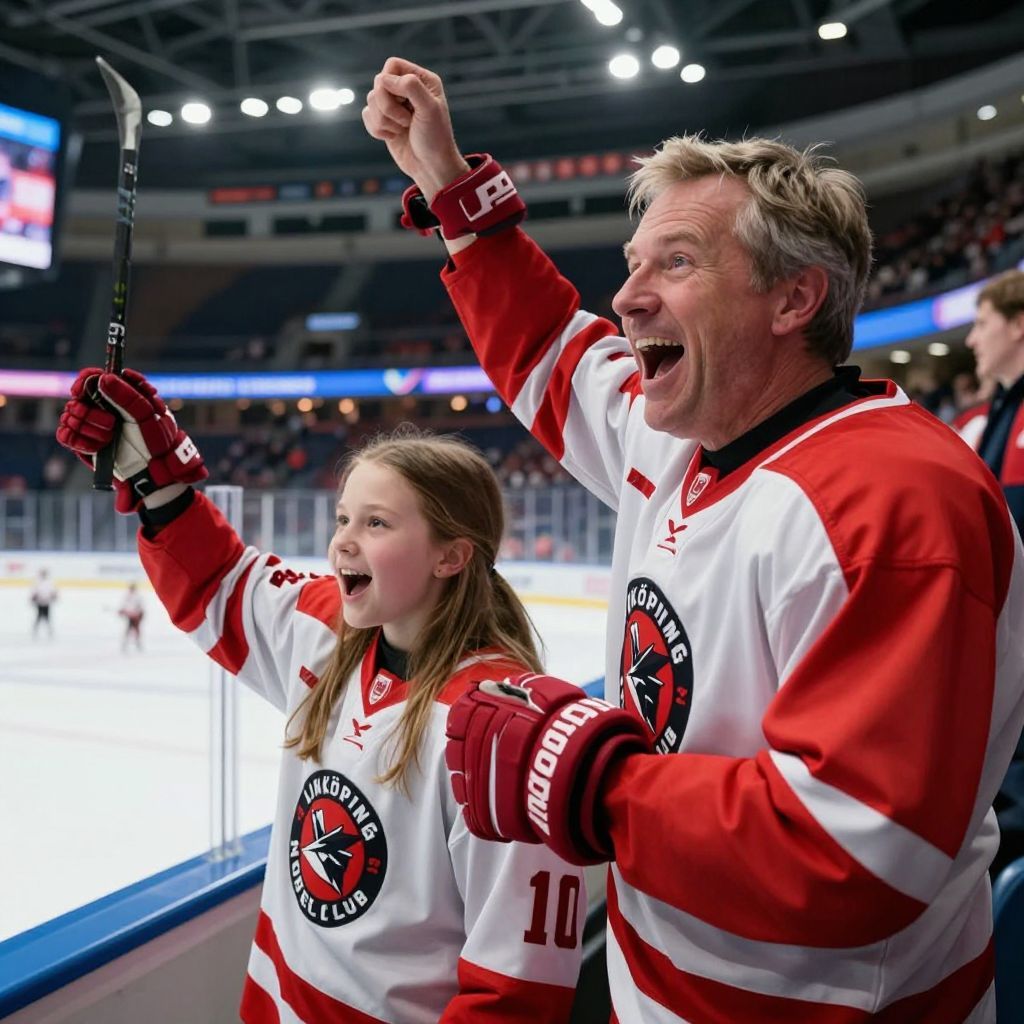 Man 55–60 år sökes som pappa och hockeysupporter till reklamfilm i Göteborg