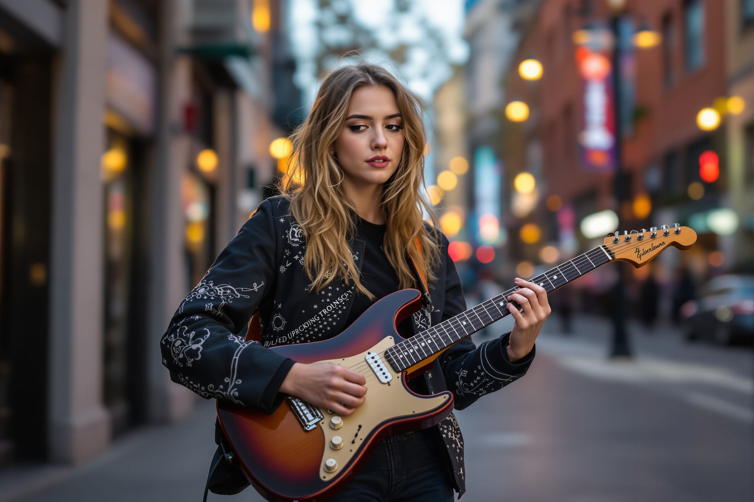 Ung kvinnlig gitarrist sökes till reklamfilm i Göteborg