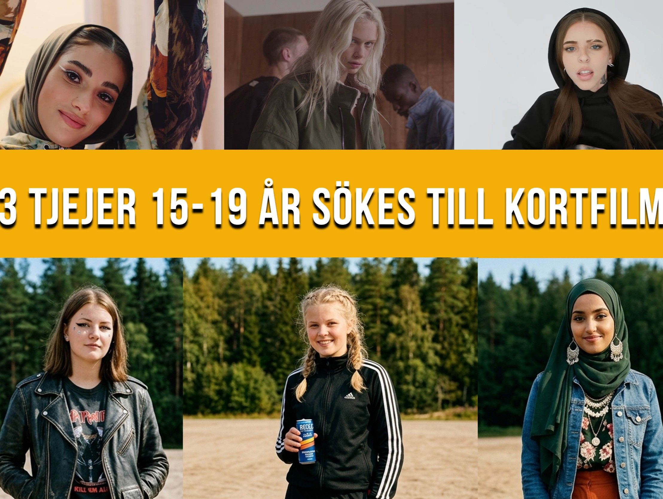 Skådespelare sökes till kortfilmen "SOMMARLOV"
