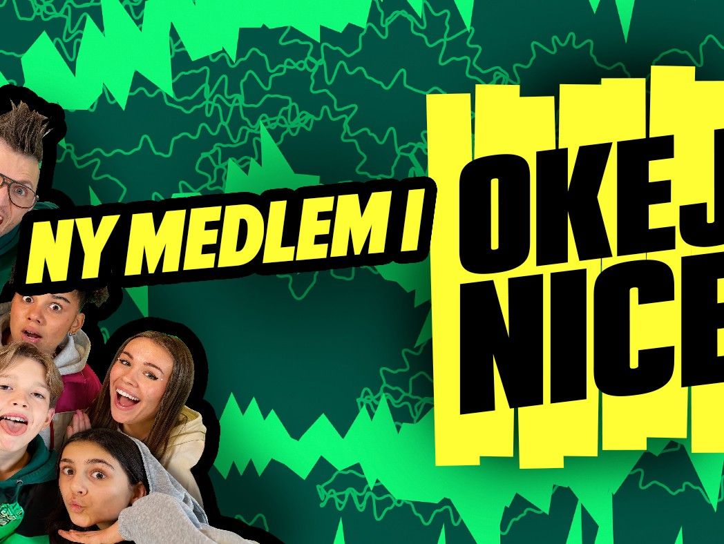 Vi söker ny medlem i humorgruppen OKEJ NICE på SVT Barn!