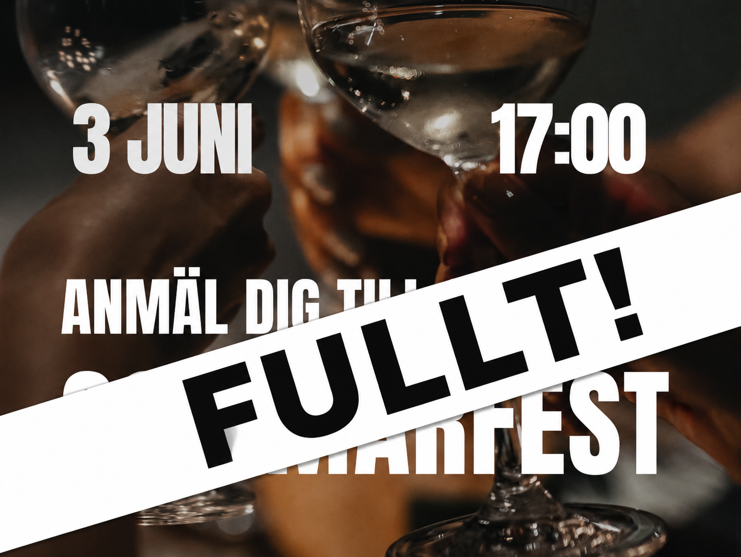 ACASTING Sommarfest 3 Juni - FULLBOKAT!