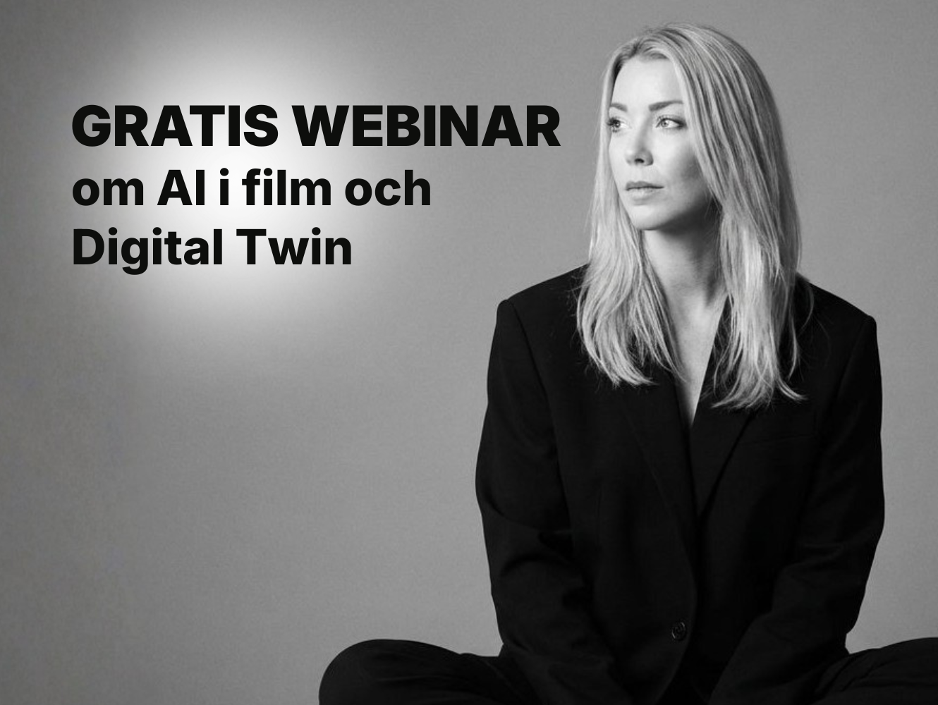 Gratis Webinar - AI & Digital Twin: vad betyder det för dig?