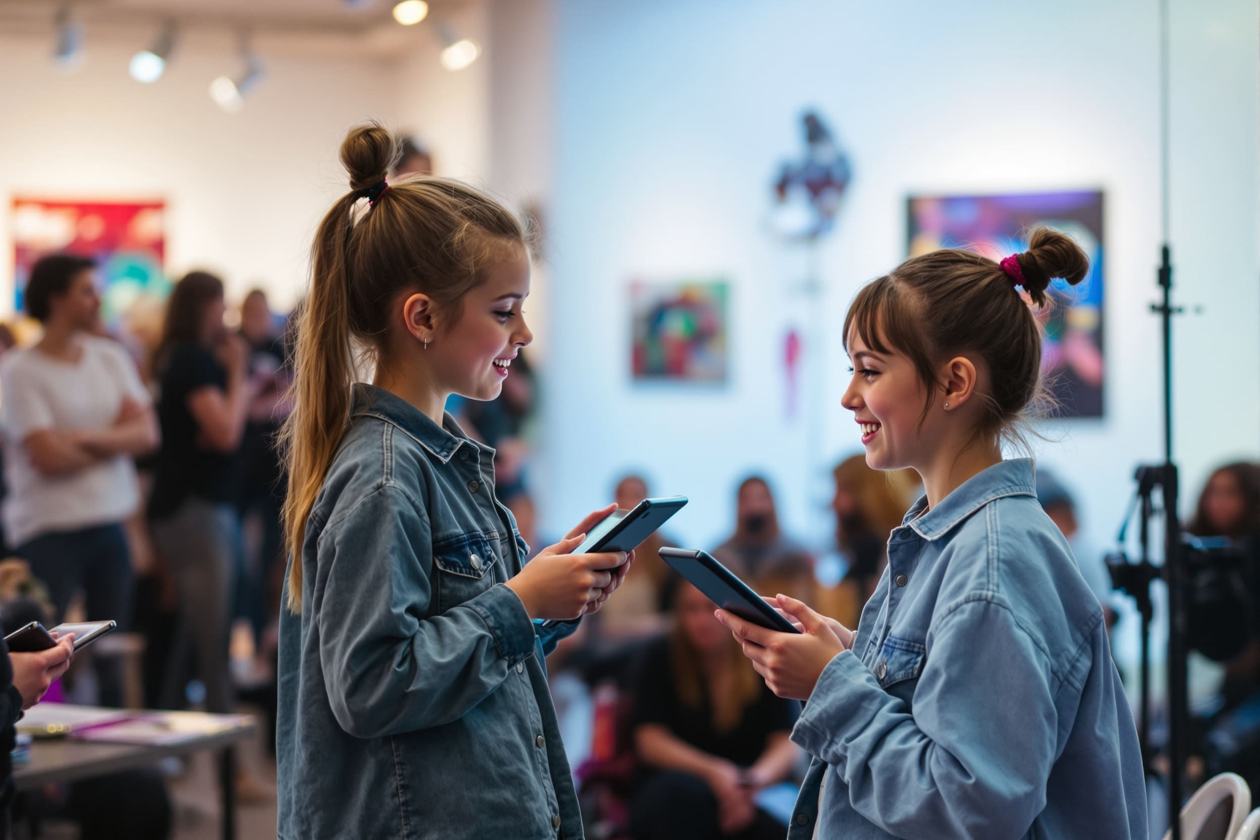 Två ungdomar 10-14 år sökes för performance på galleri i Stockholm