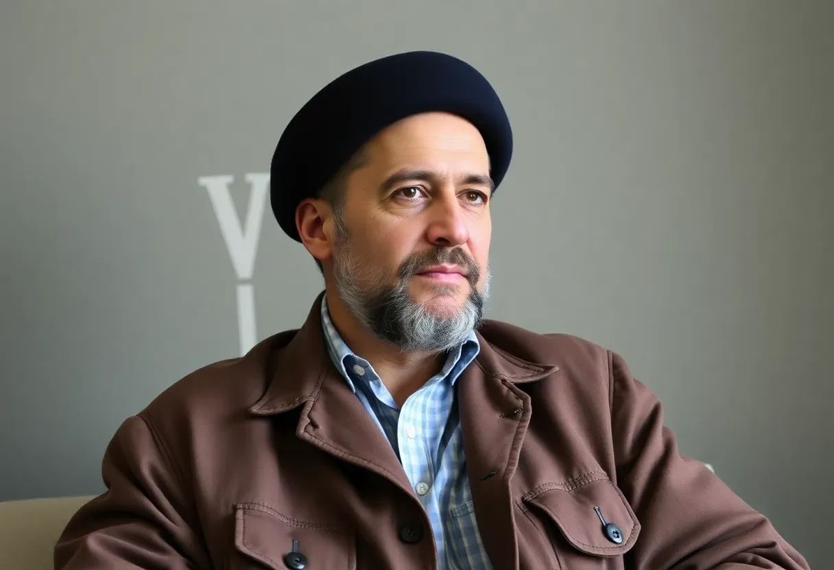 Statist - Man i 40-årsåldern med Mellanösternursprung för dokumentärserie