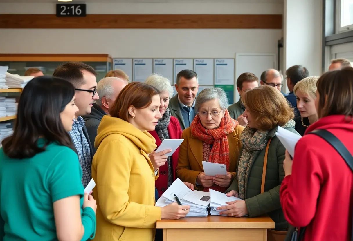 Statister 25-70 år sökes till inspelning för postombud i Vasastan