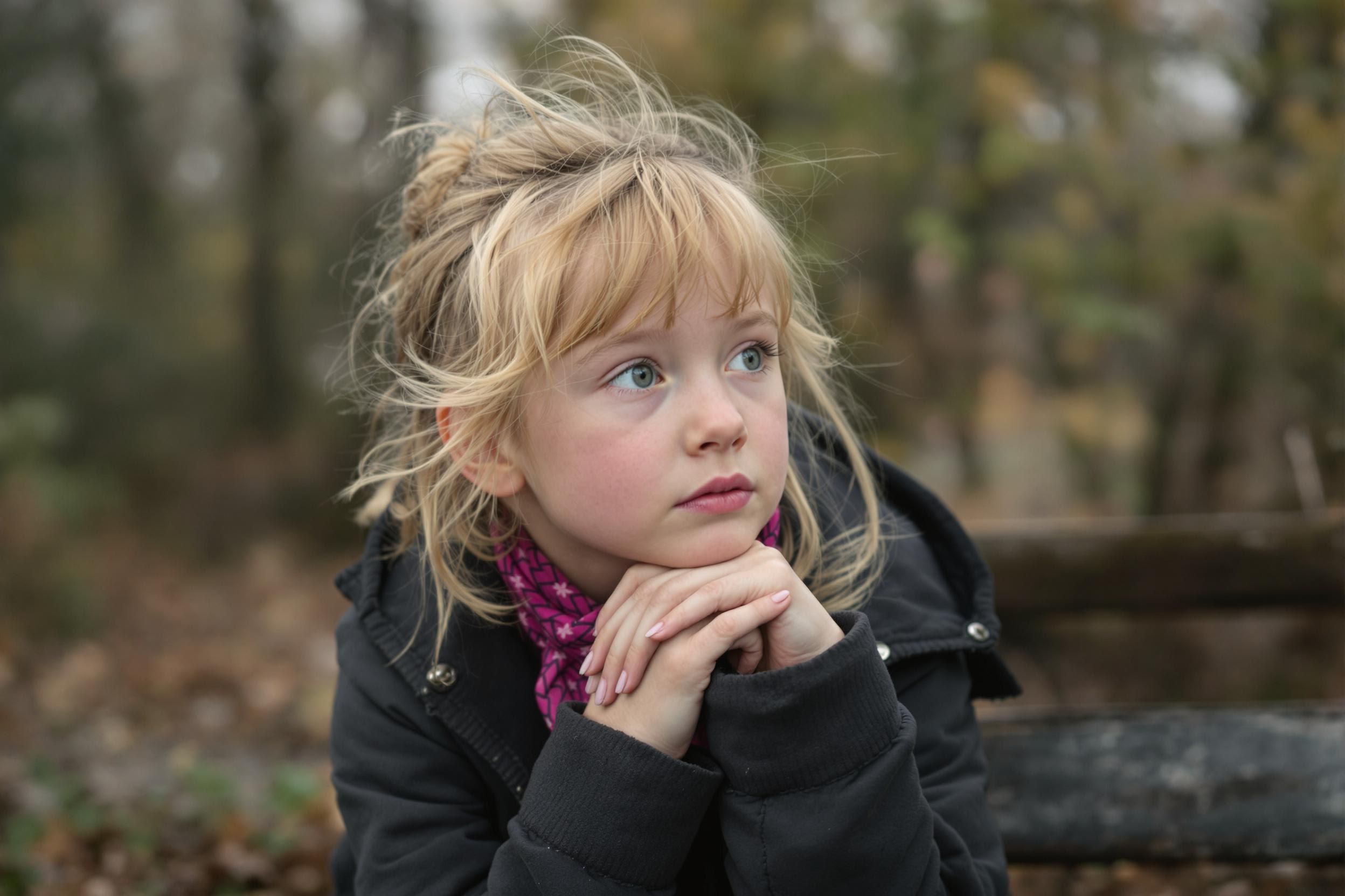 Flicka 6-7 år med mörkblont hår sökes för Wallander-fotografering