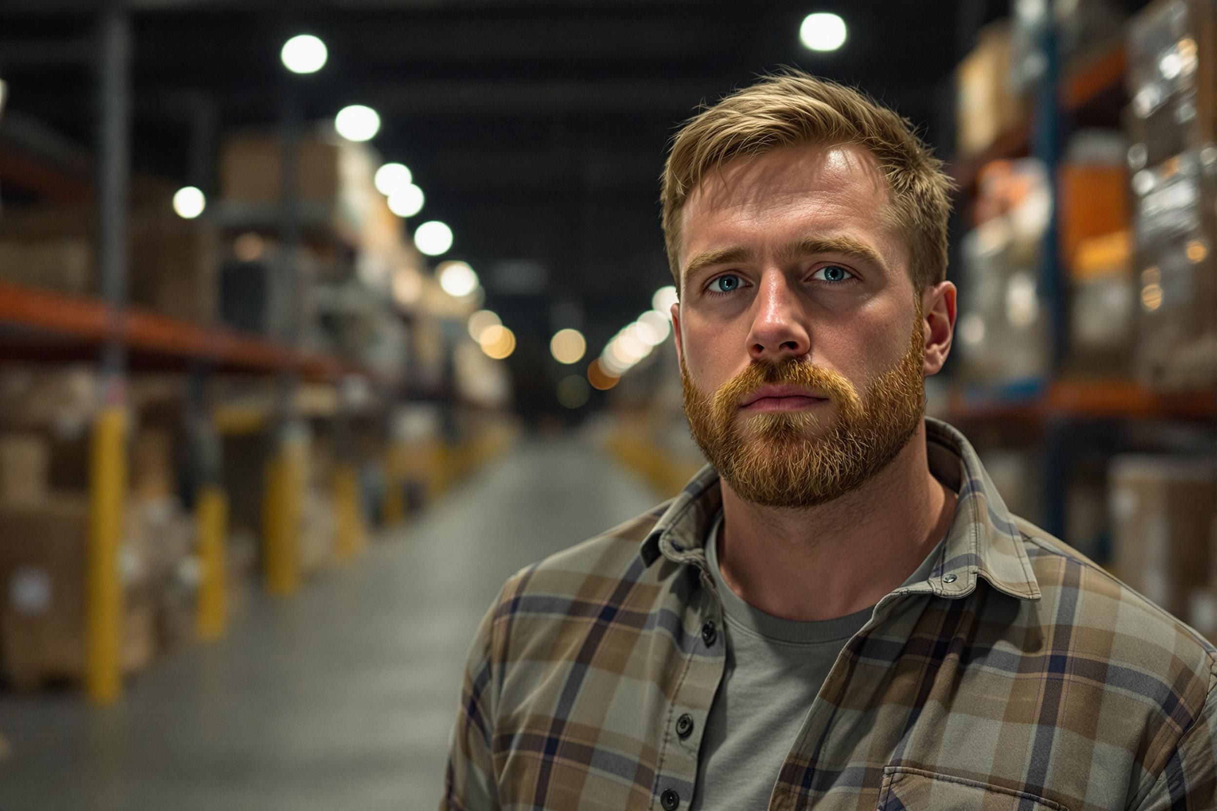 Body Double Blond Man till reklamfilm för hemelektronikskedja