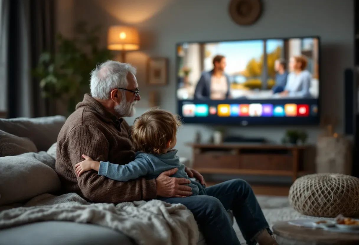 Morfar och Barnbarn sökes för reklamfilm för streamingtjänst i Stockholm