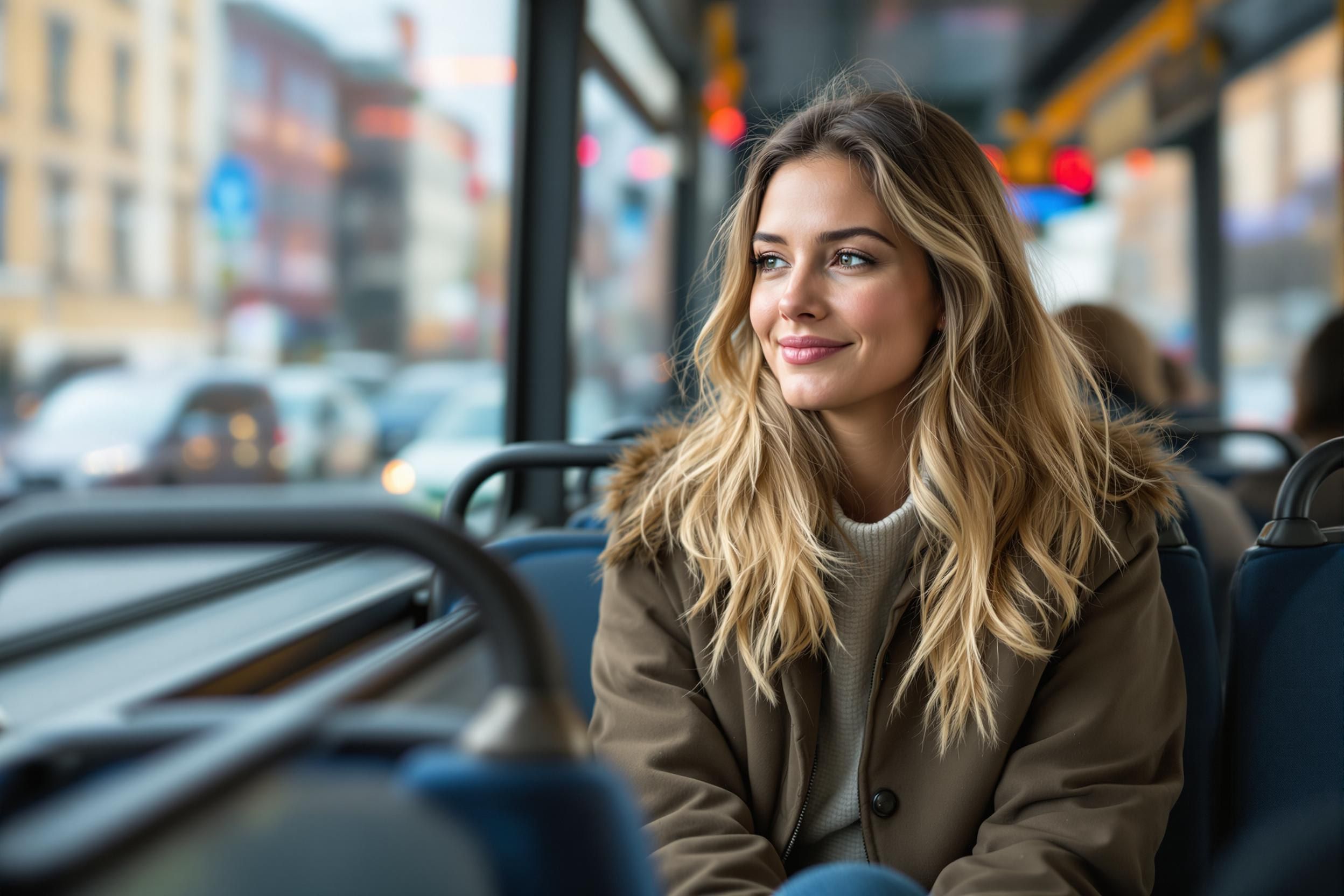Kvinna 25-30 år sökes för reklamfilmsscen på buss för apotekskedja