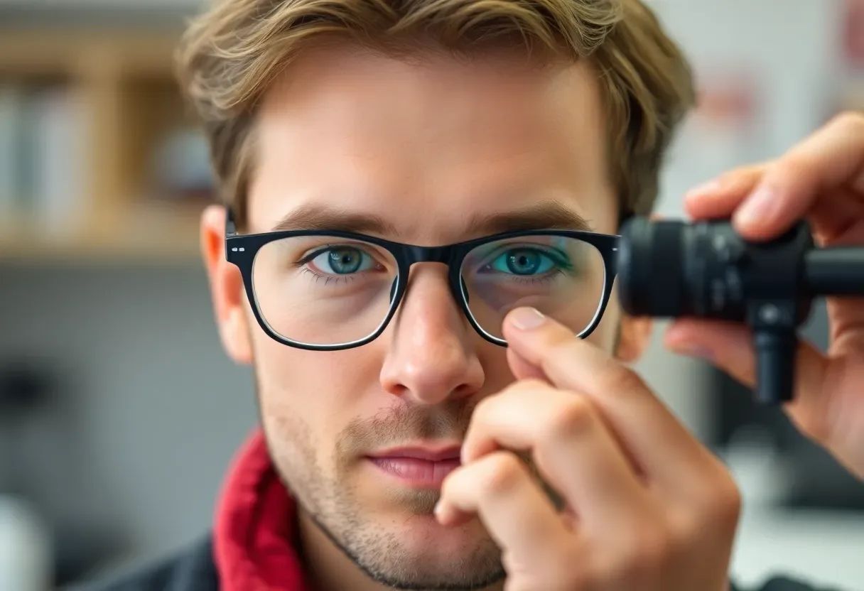 Två män 20 års åldern - sökes till reklamfilm för optikerkedja!