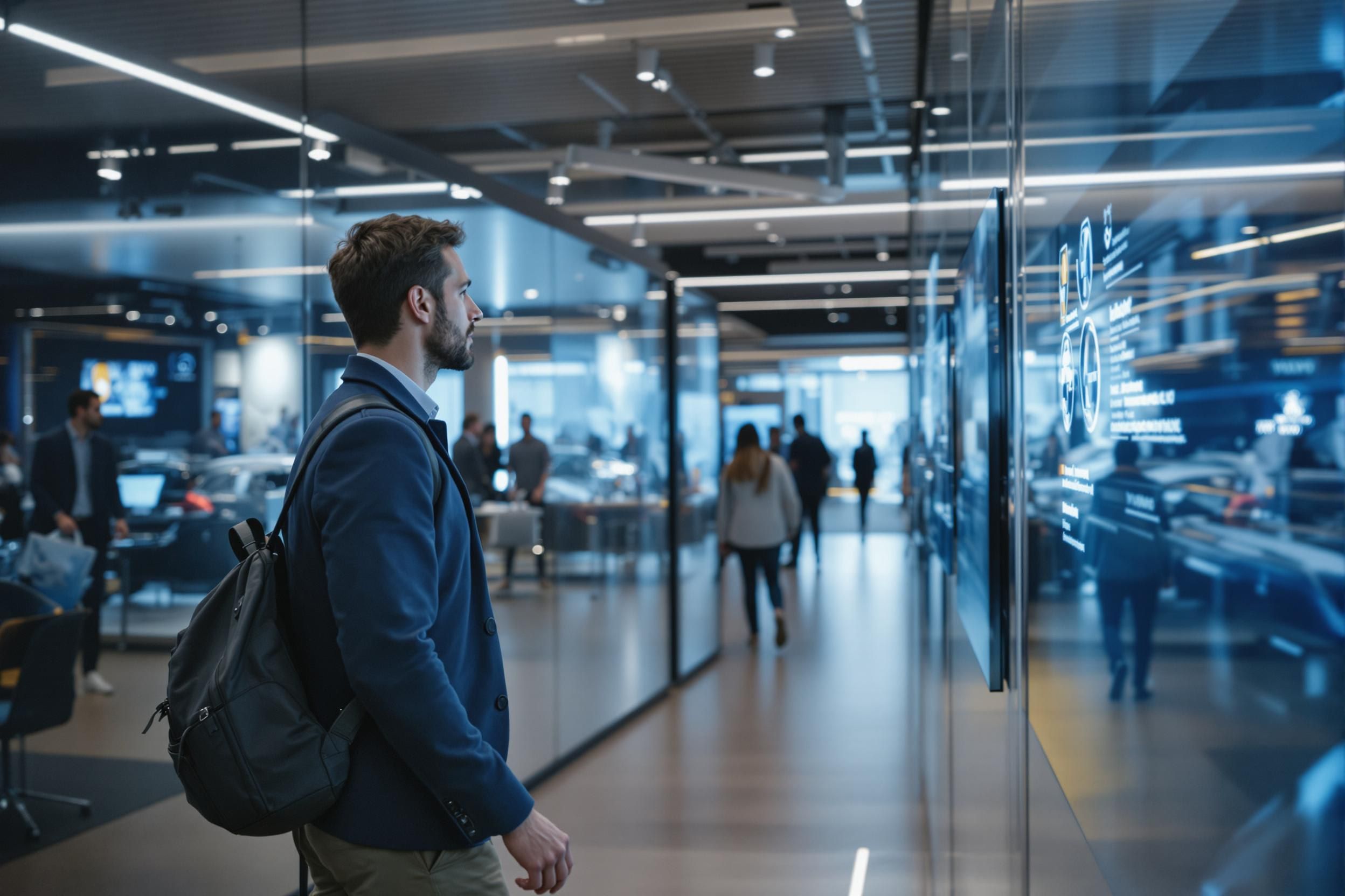Man eller kvinna 35-40 år sökes för film om digital signage på World of Volvo