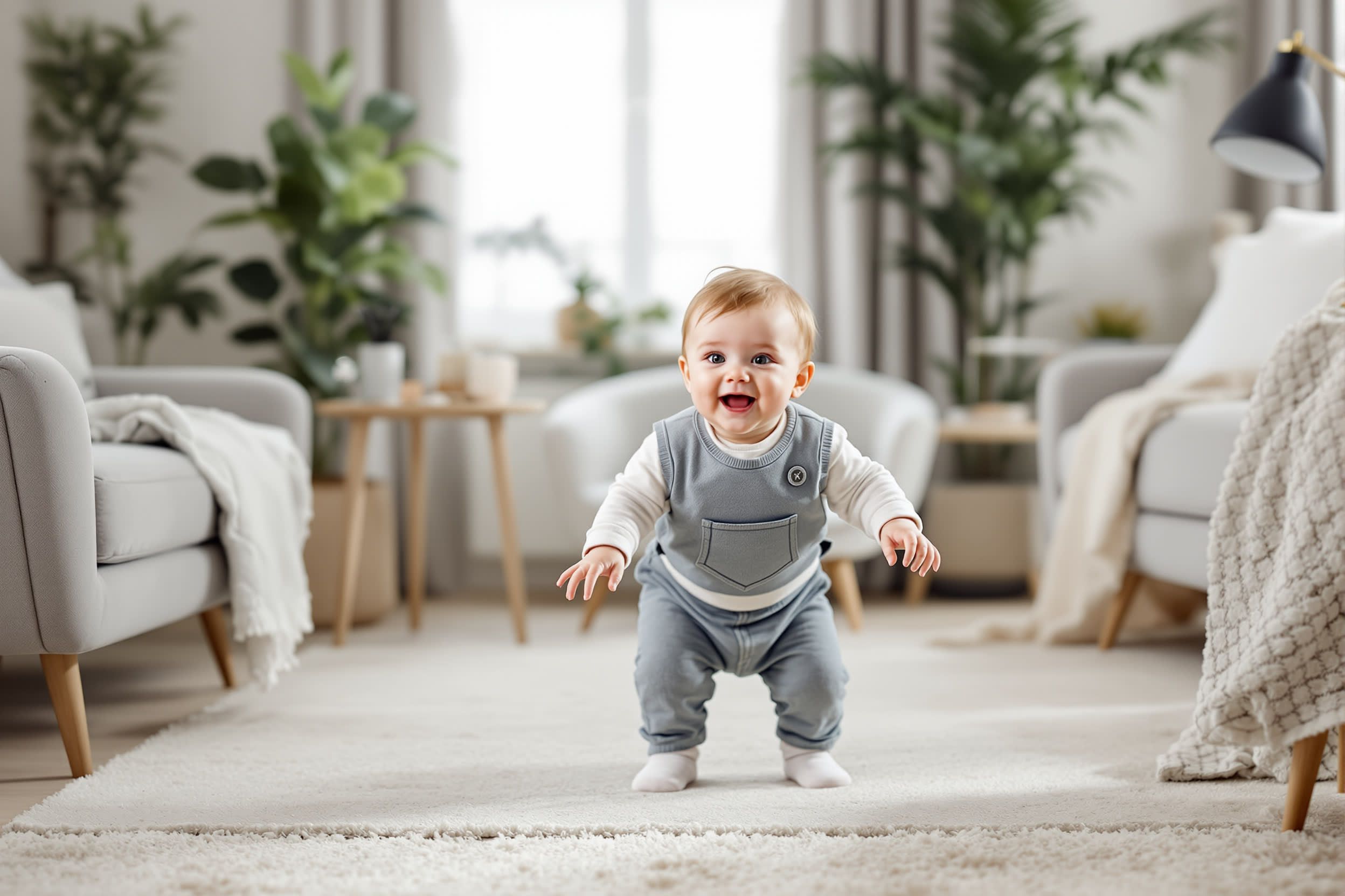 Bebis 10-14 månader gammal sökes till reklamfilm för möbelföretag