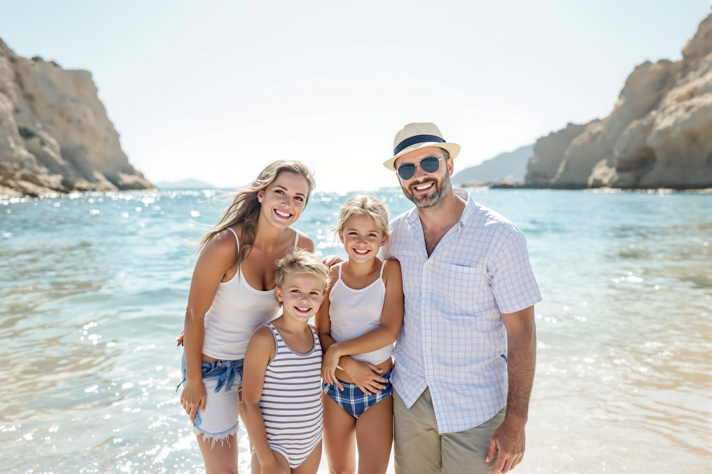 Familj sökes för reklamresa till Grekland