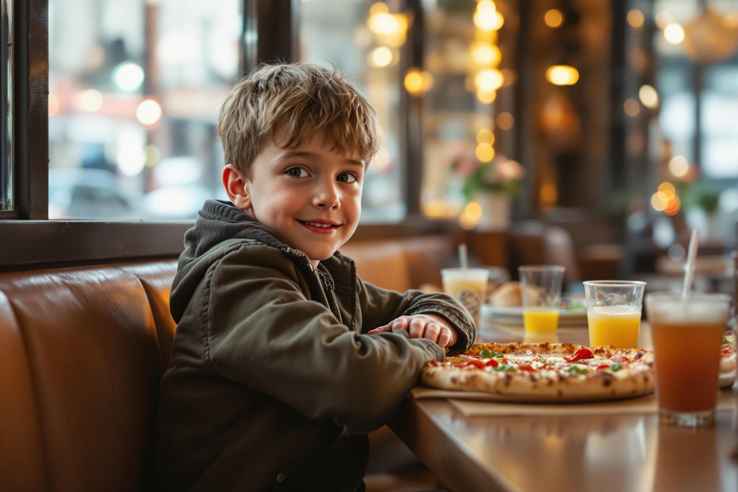 Kille 8-12 år sökes för kortfilmsscen på pizzeria