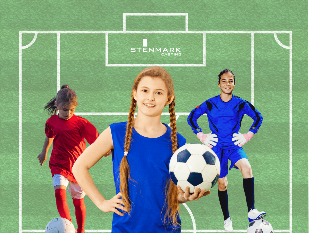 STENMARK CASTING SÖKER - TJEJER 12-14ÅR SOM SPELAR FOTBOLL PÅ AVANCERAD NIVÅ, SÖKES TILL REKLAMFILM FÖR MOBILOPERATÖR!