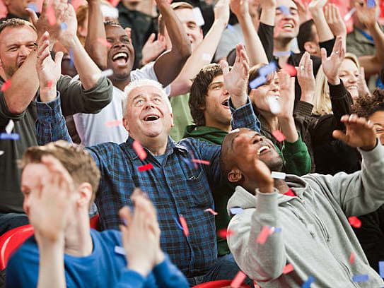 Statister till inspelning för ett välkänt bettingbolag