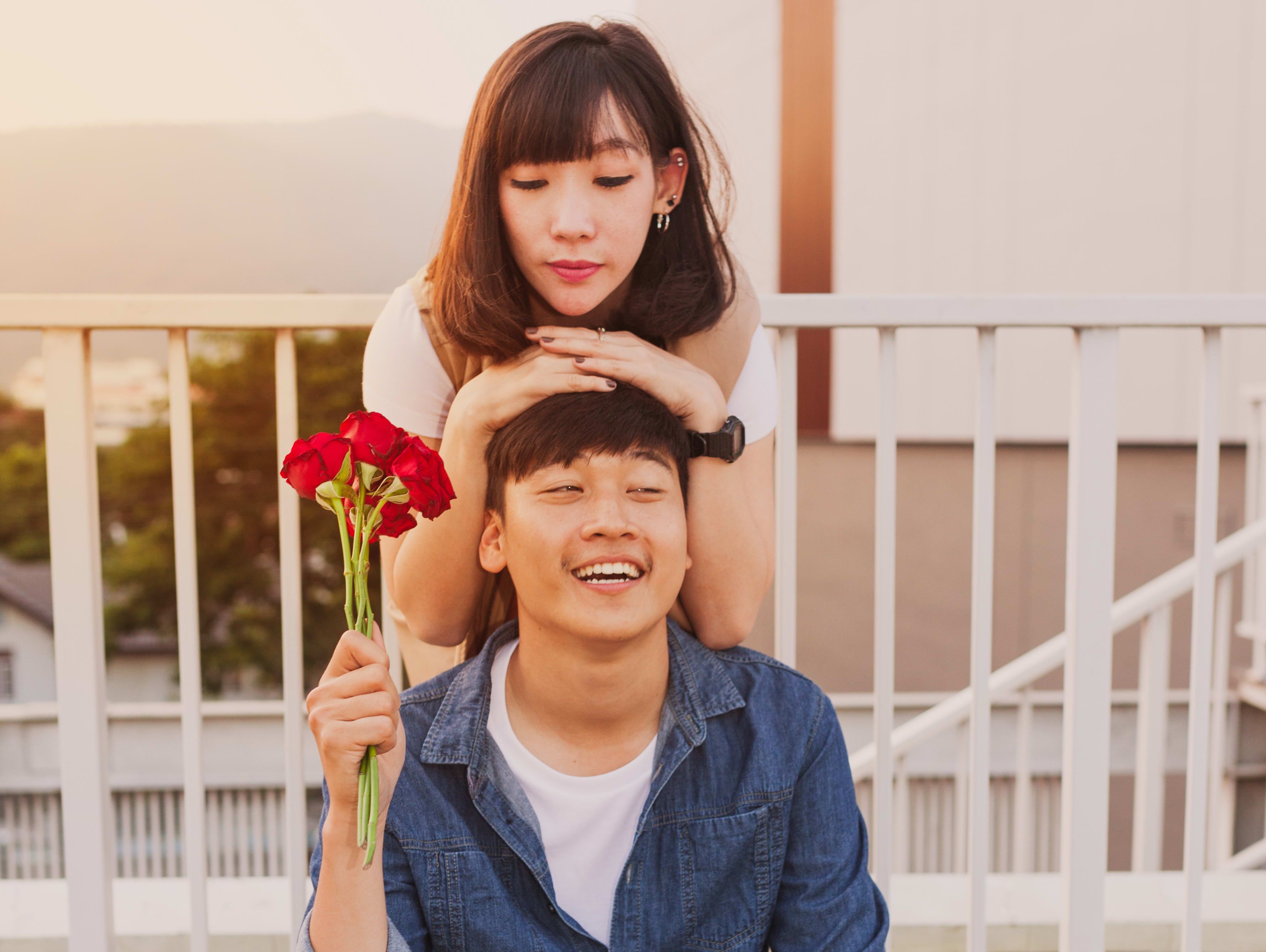 Person till en reklamfilm för en mejeriprodukt