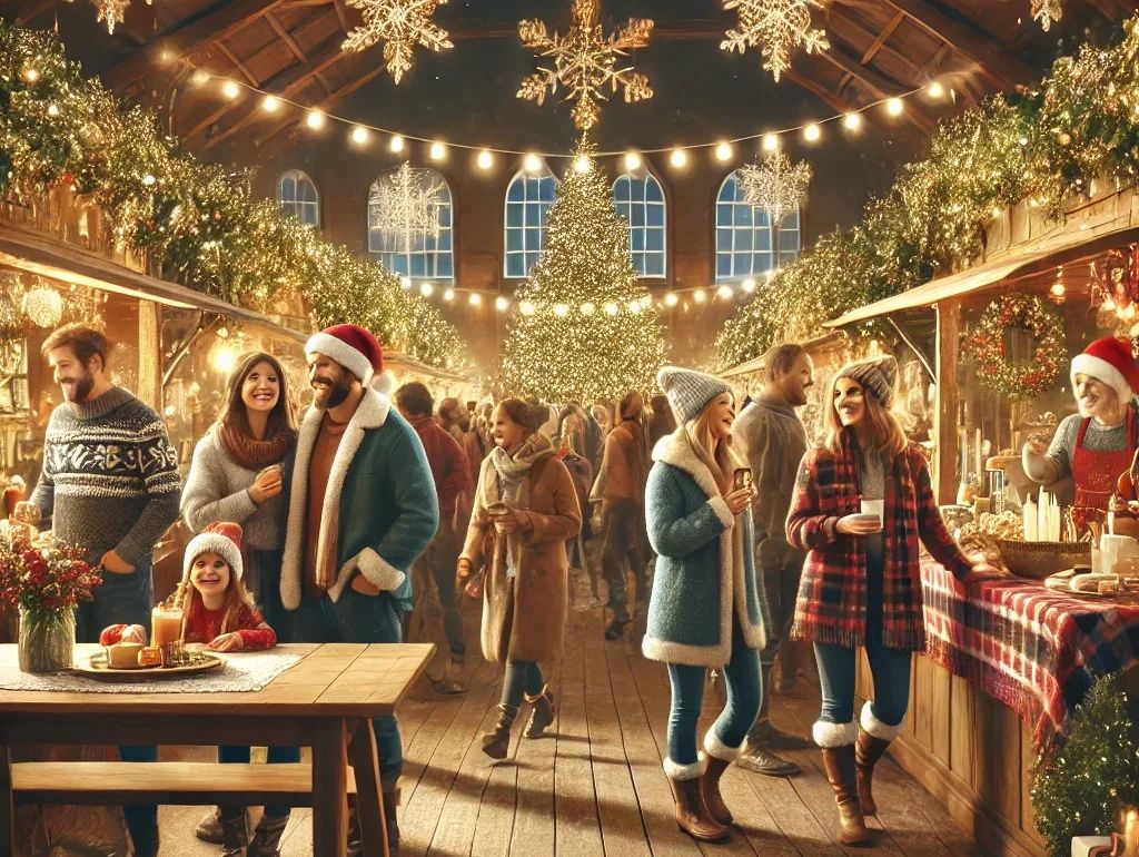 Gäster till inomhus julmarknad sökes till långfilm för en välkänd streamingtjänst!