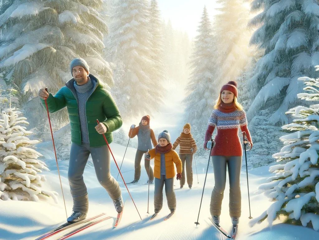 Vi söker familjer som kan åka längdskidor (behöver ej vara proffs) barn 7-10 år!