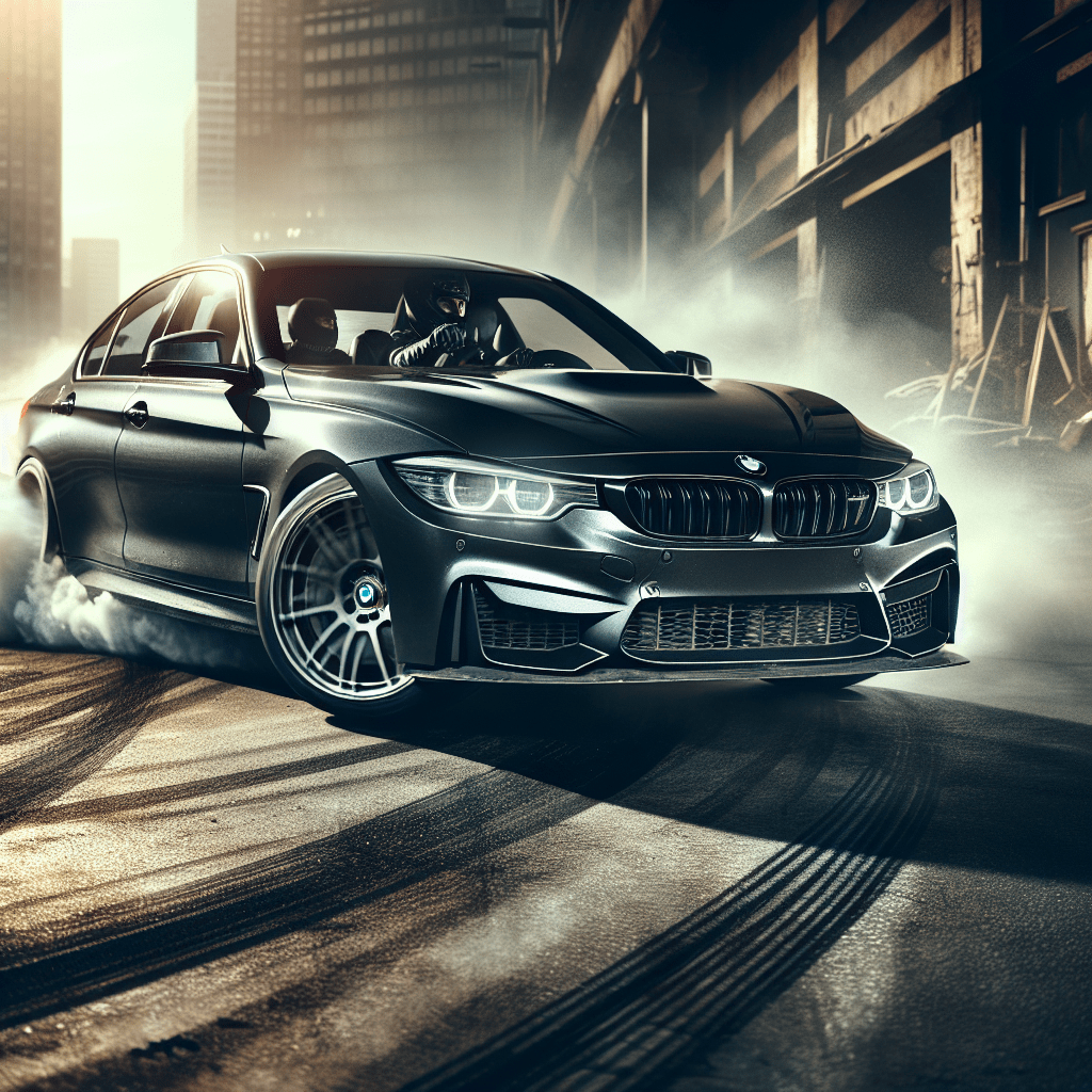 Bilförare med egen bil som kan sladda/drifta