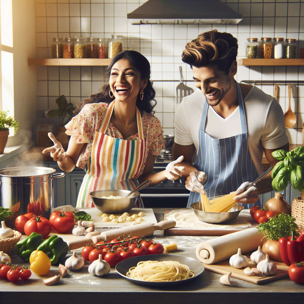 Italiensk kock till videoproduktion