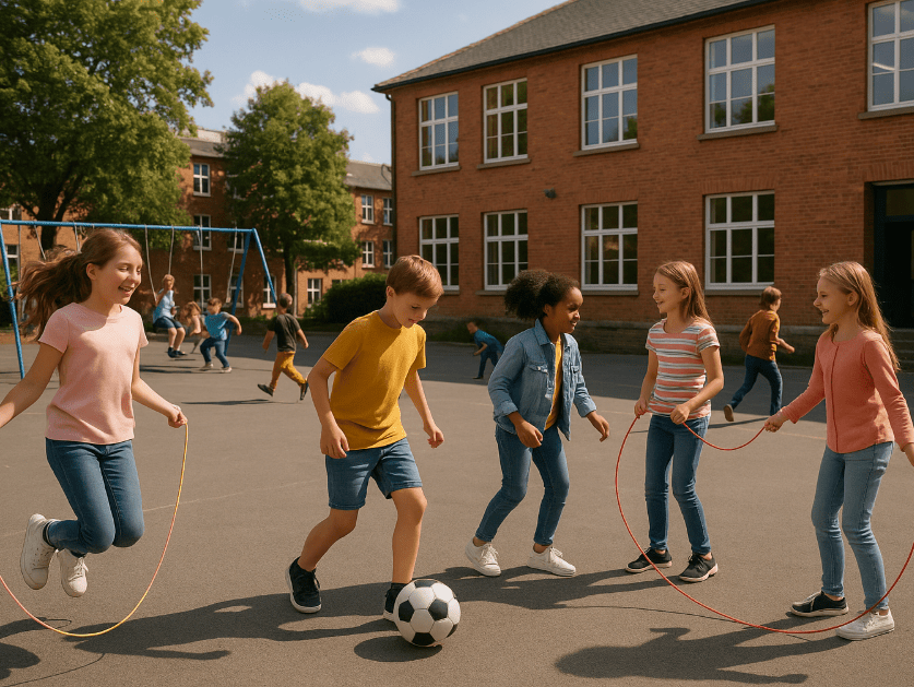 Barn 8-12 sökes till scen på skolgård!