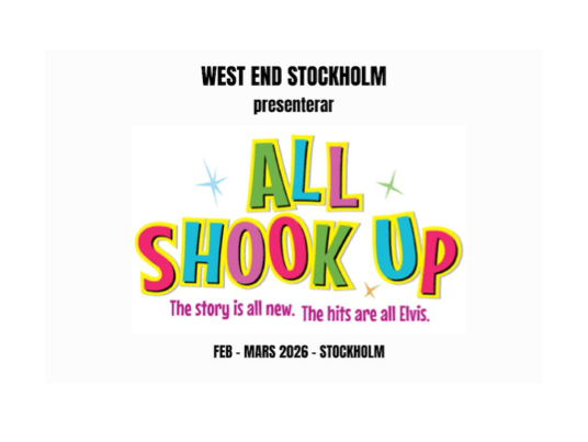 West End Stockholm sätter upp All Shook Up 2026!