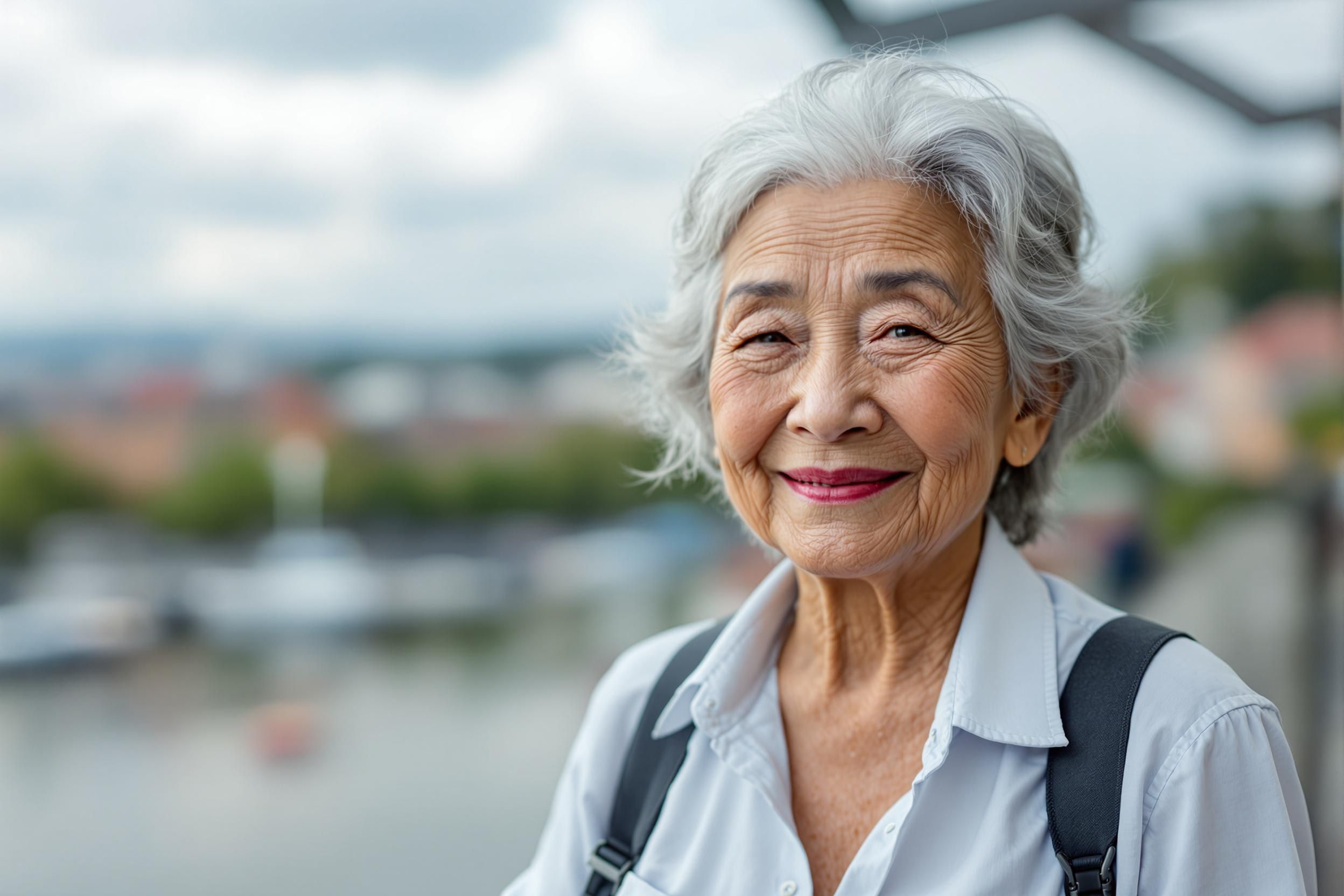 Elderly Woman (60–80) with Southeast Asian Appearance for Promotional Video in Stockholm